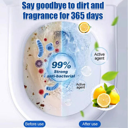 🔥Koop 1 krijg 1 gratis - 🍋Tabletten Toiletpotreiniger met citroengeur
