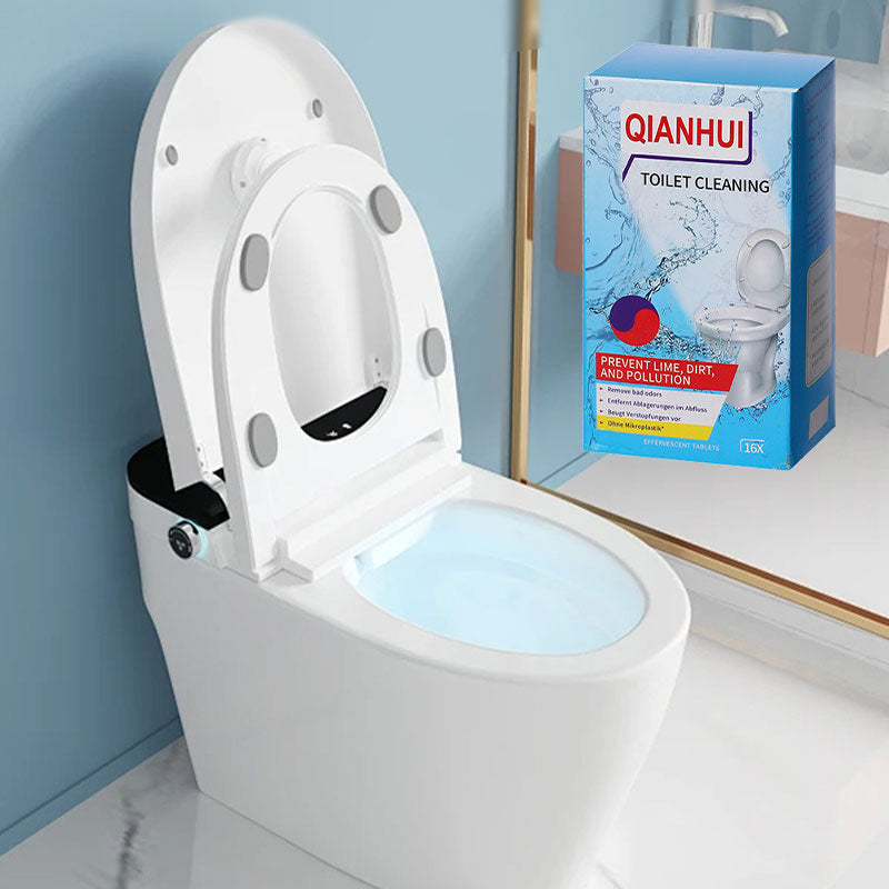 🔥Koop 1 krijg 1 gratis - 🍋Tabletten Toiletpotreiniger met citroengeur