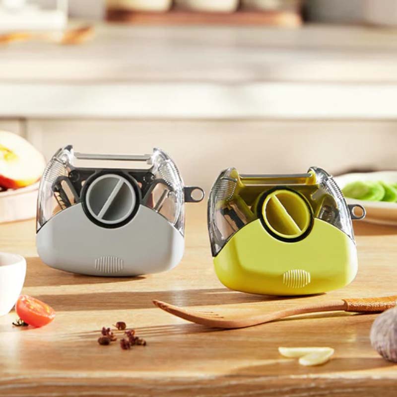 3-in-1 Mini RVS Groente- en Fruitenschiller