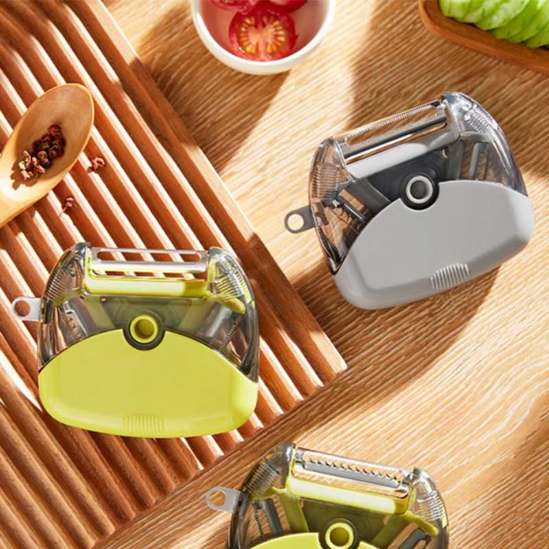 3-in-1 Mini RVS Groente- en Fruitenschiller