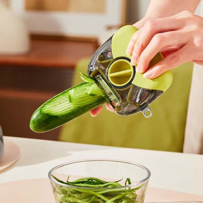 3-in-1 Mini RVS Groente- en Fruitenschiller