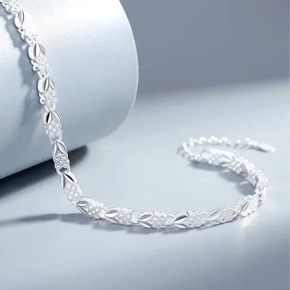 ✨Elegante armband met een glimmend klavertje 🍀