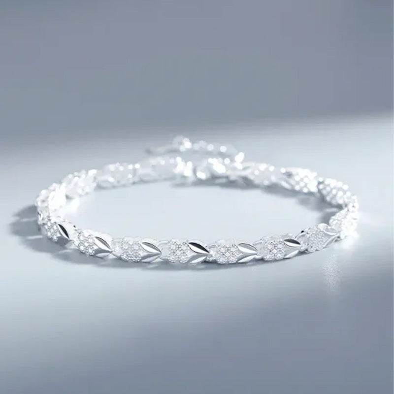 ✨Elegante armband met een glimmend klavertje 🍀