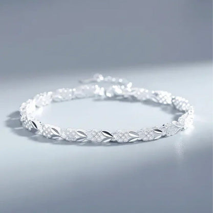 ✨Elegante armband met een glimmend klavertje 🍀