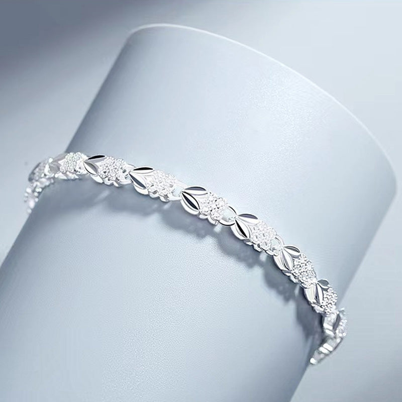 ✨Elegante armband met een glimmend klavertje 🍀
