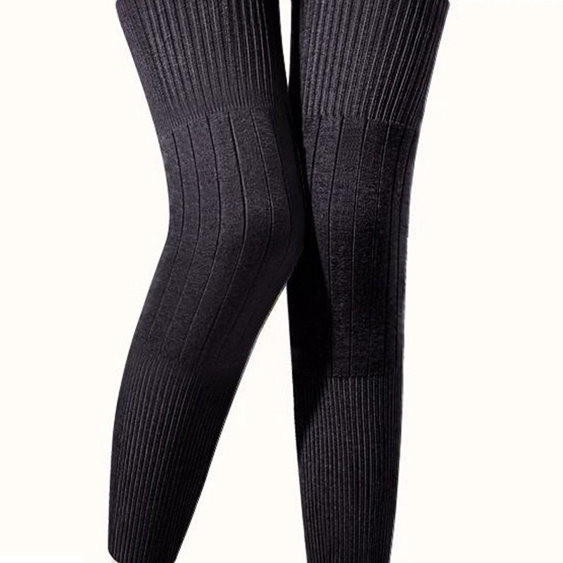 Lange, comfortabele en warme elastische kniebeschermers