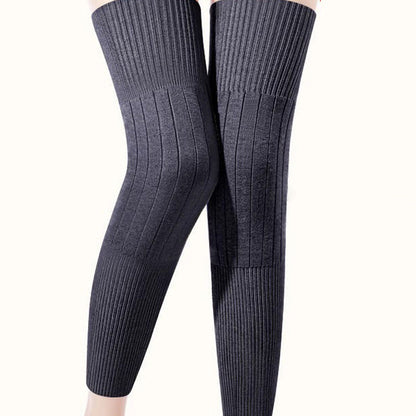 Lange, comfortabele en warme elastische kniebeschermers
