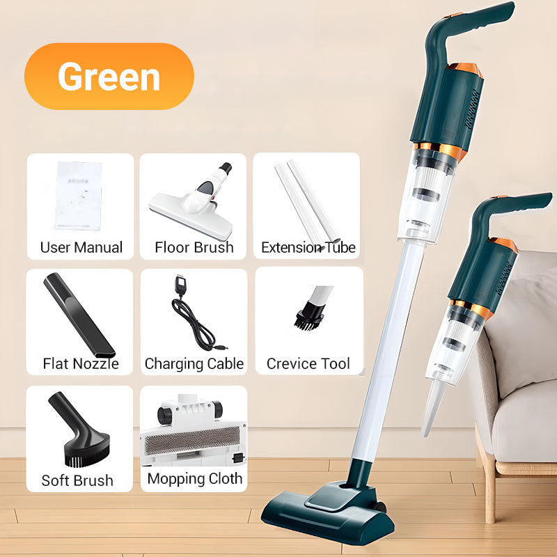 🌿Spring Specials 49% korting op snoerloze stofzuiger – 6000PA krachtige zuigkracht voor huis en auto
