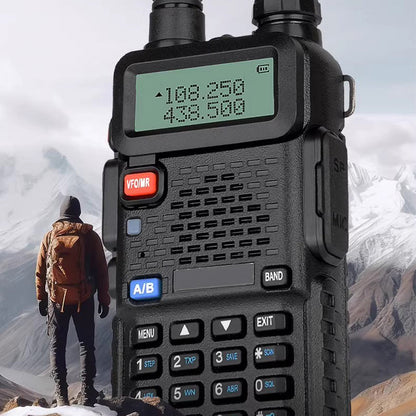 UV-5R amateurradio met groot bereik UV5R radio met dubbele band