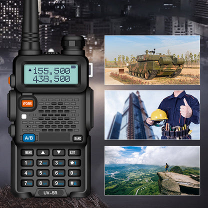 UV-5R amateurradio met groot bereik UV5R radio met dubbele band