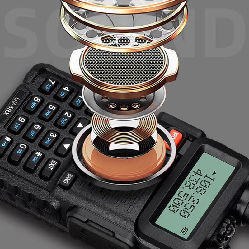 UV-5R amateurradio met groot bereik UV5R radio met dubbele band