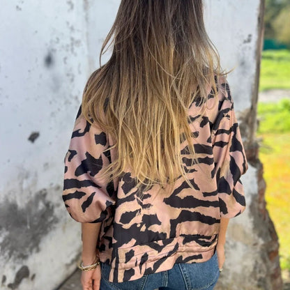 🌸Zevenhoekig Baseballjack Met Rits Voor Dames🌸