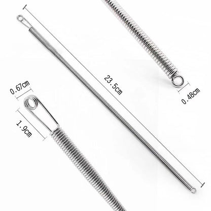 🪡 BUY 1 GET 1 FREE ! 💫 Multi-Function Foldable Spring Drawstring Threader Tool – Easy to Use, Portable & for Cords, Wires & Laces ⚡