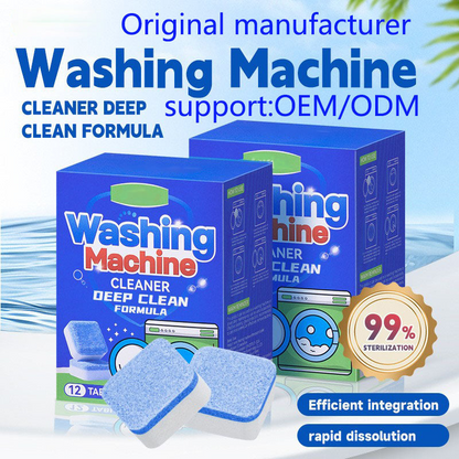 🔥🧼 50% korting ⏰ Reinigingstabletten voor de wasmachine – Verwijderen geurtjes en afzettingen grondig 💧 Verlengt de levensduur van je wasmachine