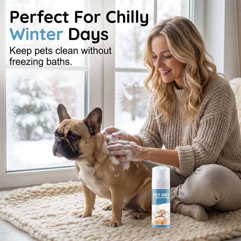 🐶🐱Waterloze reinigingsmousse voor honden en katten