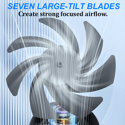 🌬️ Slimme Wandventilator – 100 Snelheden voor Altijd de Perfecte Verkoeling! ❄️✨