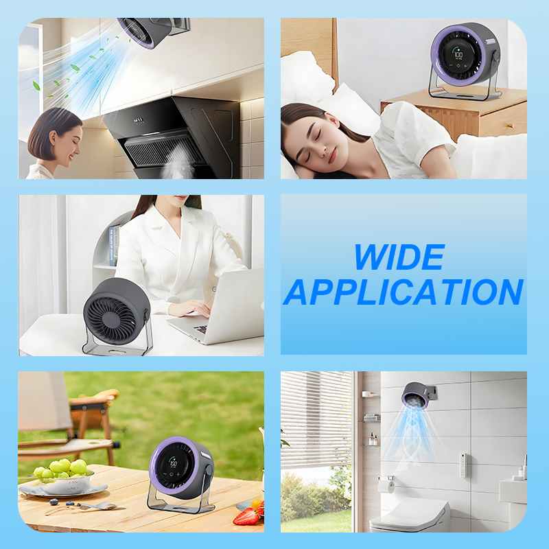 🌬️ Slimme Wandventilator – 100 Snelheden voor Altijd de Perfecte Verkoeling! ❄️✨