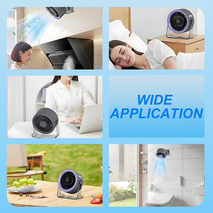 🌬️ Slimme Wandventilator – 100 Snelheden voor Altijd de Perfecte Verkoeling! ❄️✨