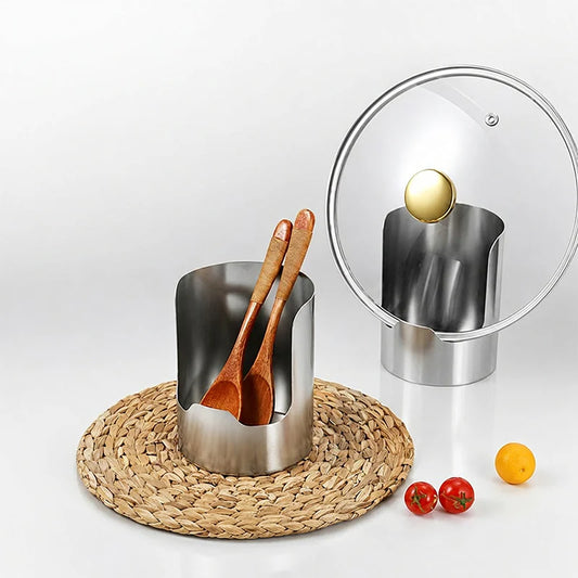 Slimme Keuken Organizer voor Deksel, Lepels & Snijplanken! 🍳✨🧺