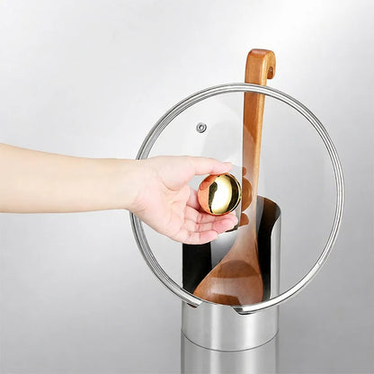 Slimme Keuken Organizer voor Deksel, Lepels & Snijplanken! 🍳✨🧺
