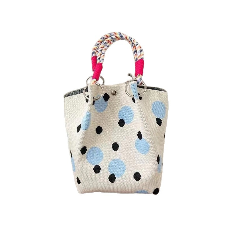 👜Schattige handtas met stippen voor dames – klassiek stippenpatroon, ruim, chic voor elke dag ✨