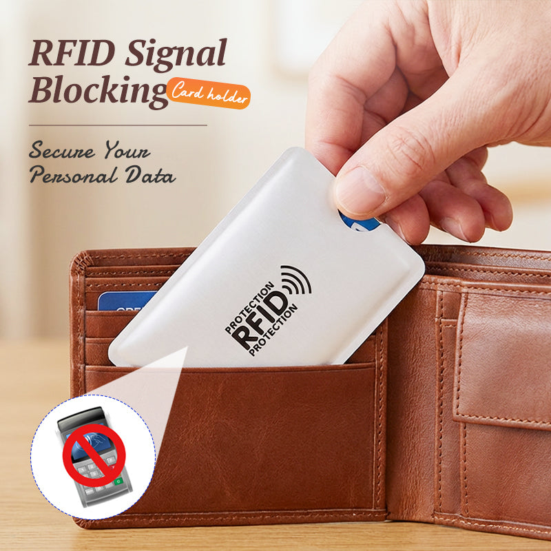 🚨 RFID-kaarthoesje: blokkeert scanners en beschermt je gegevens💳❌