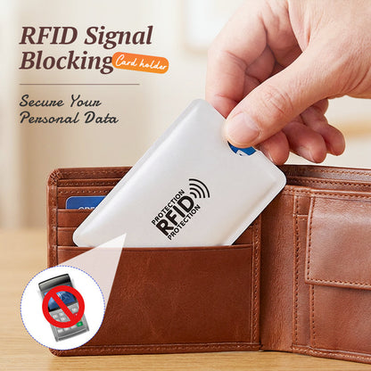 🚨 RFID-kaarthoesje: blokkeert scanners en beschermt je gegevens💳❌
