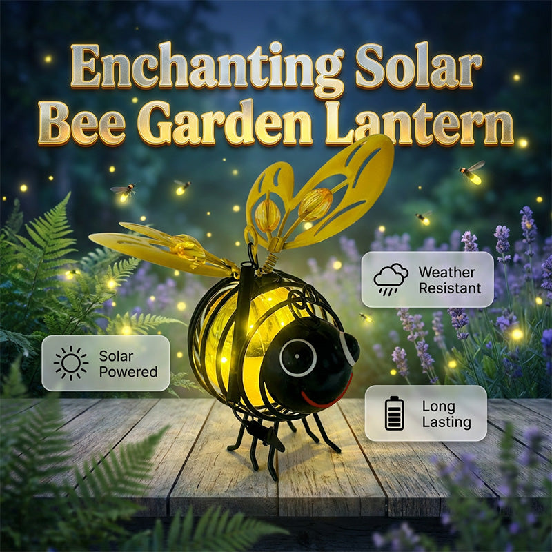 🐝Hangende bijenlamp op zonne-energie voor buiten – Het perfecte cadeau voor moeders die van planten houden, of eigenlijk voor iedereen die je een glimlach bezorgt❤️