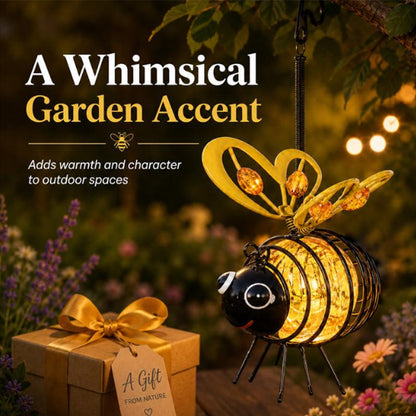 🐝Hangende bijenlamp op zonne-energie voor buiten – Het perfecte cadeau voor moeders die van planten houden, of eigenlijk voor iedereen die je een glimlach bezorgt❤️