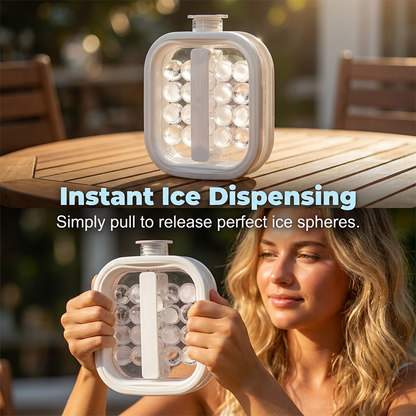 ⏰🔥LIMITED TIME 50% OFF!🌊 Draagbare IJsblokjesfles – Geniet Altijd van IJskoude Drankjes! 🧊✨