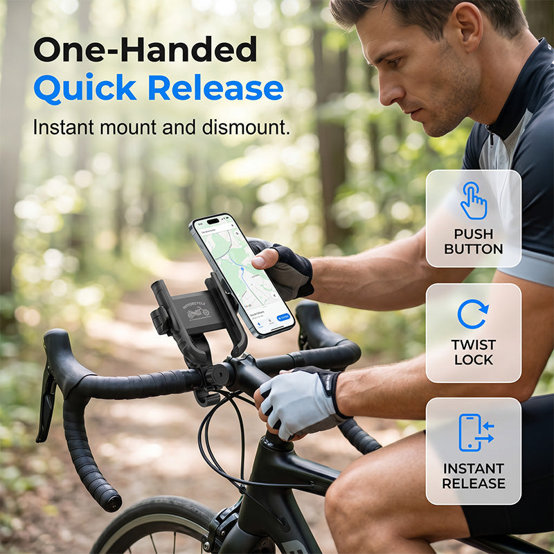 🎉 Uitverkoop 2026 — Meer dan 42.000 verkocht! 🚴‍♂️ Fiets-telefoonhouder met snelkoppeling – SecureLock & schokbestendige vulling 📱