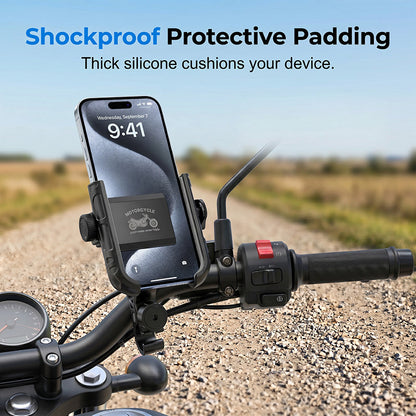 🎉 Uitverkoop 2026 — Meer dan 42.000 verkocht! 🚴‍♂️ Fiets-telefoonhouder met snelkoppeling – SecureLock & schokbestendige vulling 📱