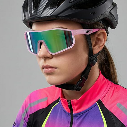 🎉 Uitverkoop 2026 — Meer dan 96.000 verkocht! 🕶️ Gepolariseerde sportzonnebrillen voor mannen en vrouwen – UV400 en kleurrijke spiegelglazen 🏃