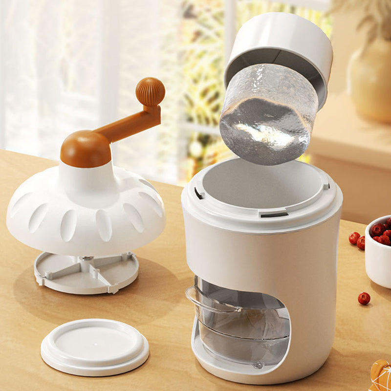 ❄️ Handmatige Schaafijsmachine met IJsvorm – Maak Heerlijke Schaafijs in Enkele Seconden! 🌞🥤