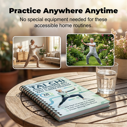 🧘 TIJDELIJKE AANBIEDING: 50% KORTING! ⚡ Tai Chi-oefenboek voor senioren en beginners – rustig, stap voor stap, gericht op welzijn ✨