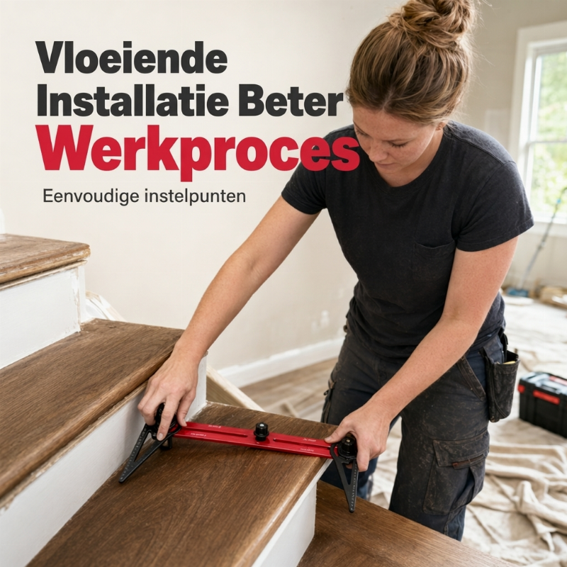 Multifunctionele Renovatie Gereedschapsset – Nooit Meer Meetfouten bij Je Klusprojecten! 🛠️