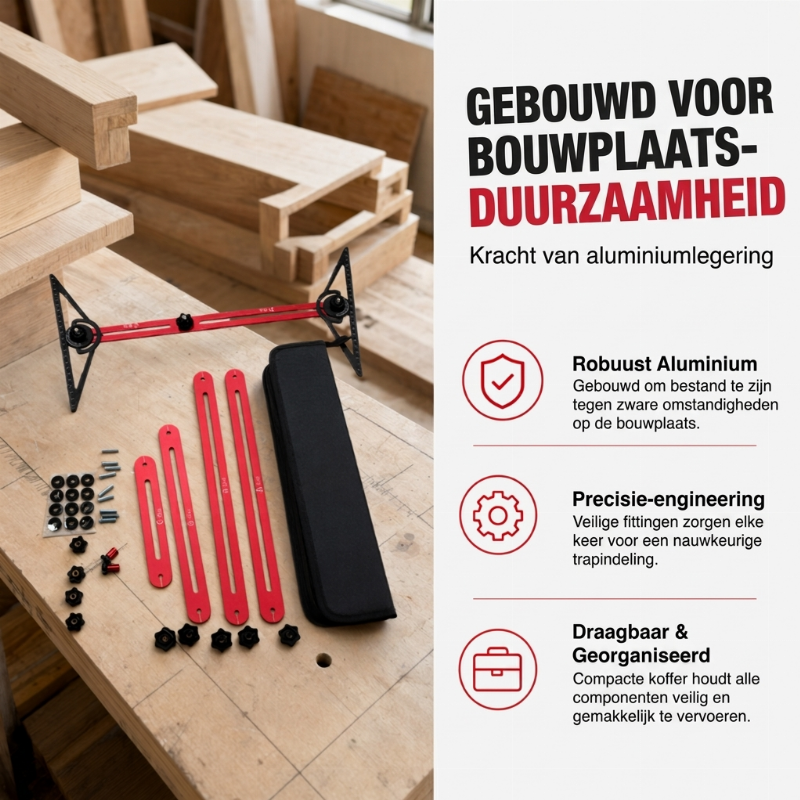 Multifunctionele Renovatie Gereedschapsset – Nooit Meer Meetfouten bij Je Klusprojecten! 🛠️