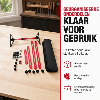 Multifunctionele Renovatie Gereedschapsset – Nooit Meer Meetfouten bij Je Klusprojecten! 🛠️